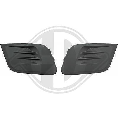 Diederichs Lüftungsgitter, Stoßfänger [Hersteller-Nr. 4013948] für Peugeot, Citroën