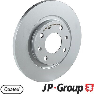Jp Group 1x Bremsscheibe Vorderachse Vol [Hersteller-Nr. 4163101200] für Citroën, Peugeot