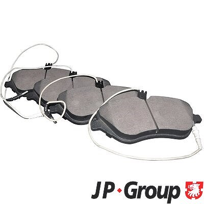 Jp Group Bremsbelagsatz, Scheibenbremse [Hersteller-Nr. 4163601410] für Citroën, Peugeot