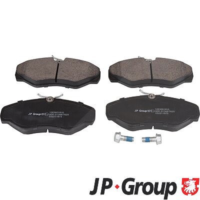 Jp Group Bremsbelagsatz, Scheibenbremse [Hersteller-Nr. 1263601910] für Opel, Renault, Vauxhall, Nissan