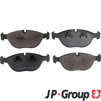 Jp Group Bremsbelagsatz, Scheibenbremse [Hersteller-Nr. 1163607410] für Rolls-royce, Alpina, Bentley, VW, BMW, Chrysler, Audi, Mercedes-Benz