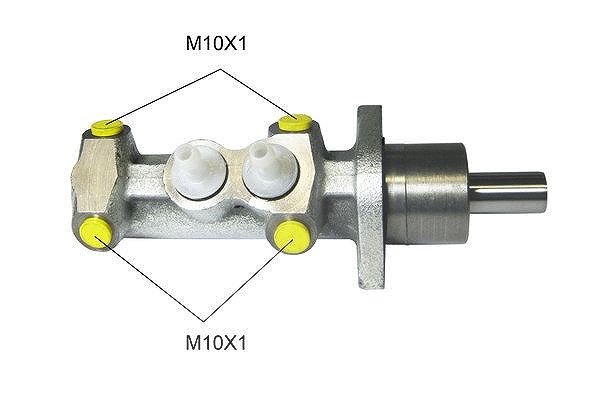 Hella Hauptbremszylinder [Hersteller-Nr. 8AM355501-841] für Fiat