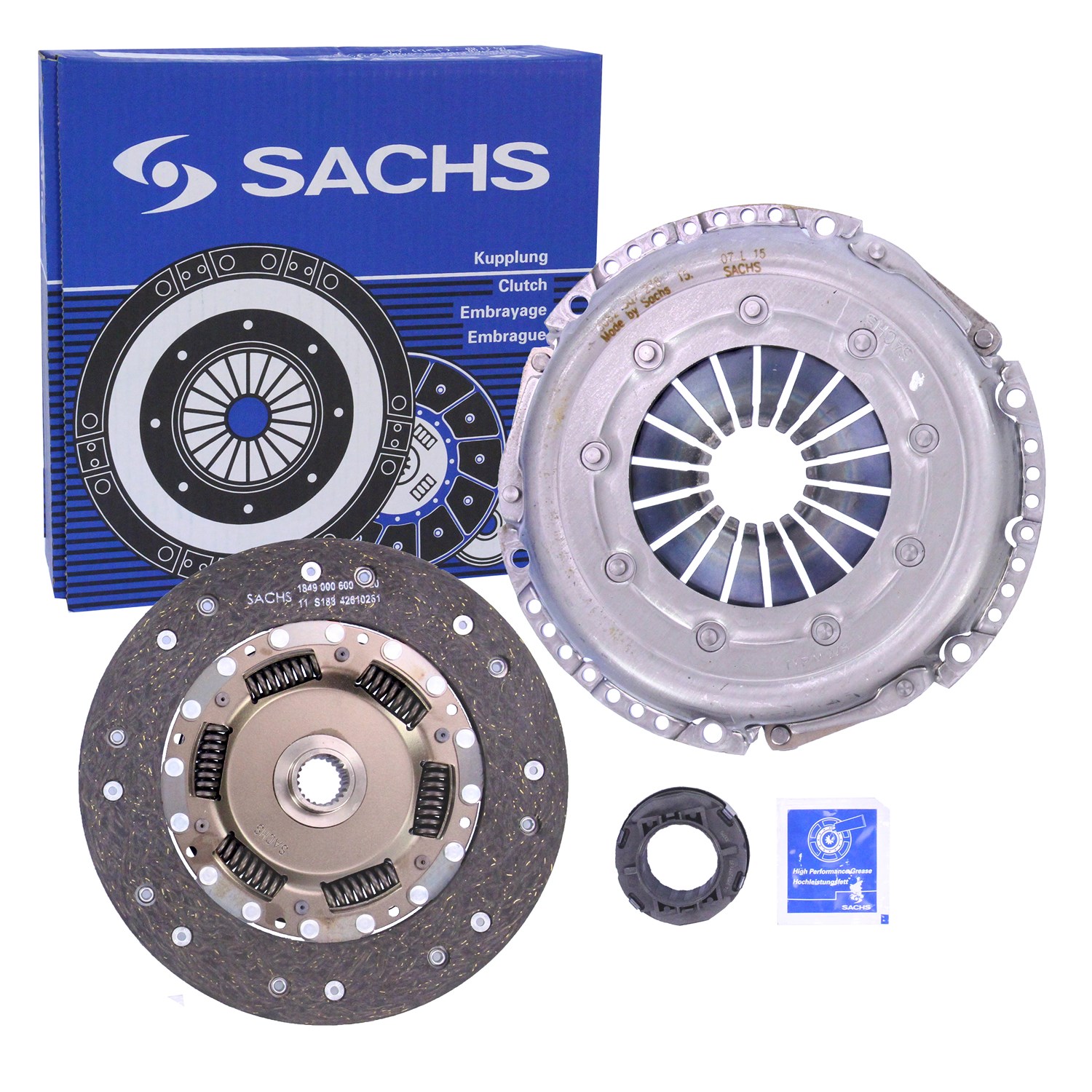 Sachs Kupplungssatz [Hersteller-Nr. 3000846101] für Audi, VW, Skoda