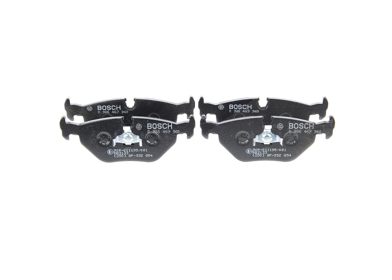 Bosch Bremsbelagsatz, Scheibenbremse [Hersteller-Nr. 0986469960] für BMW