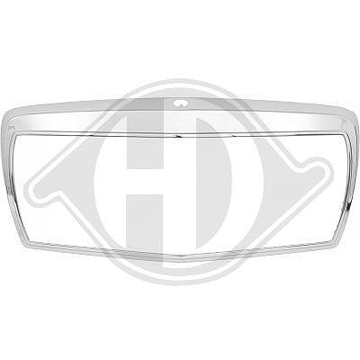 Diederichs Rahmen, Kühlergitter [Hersteller-Nr. 1640042] für Mercedes-Benz