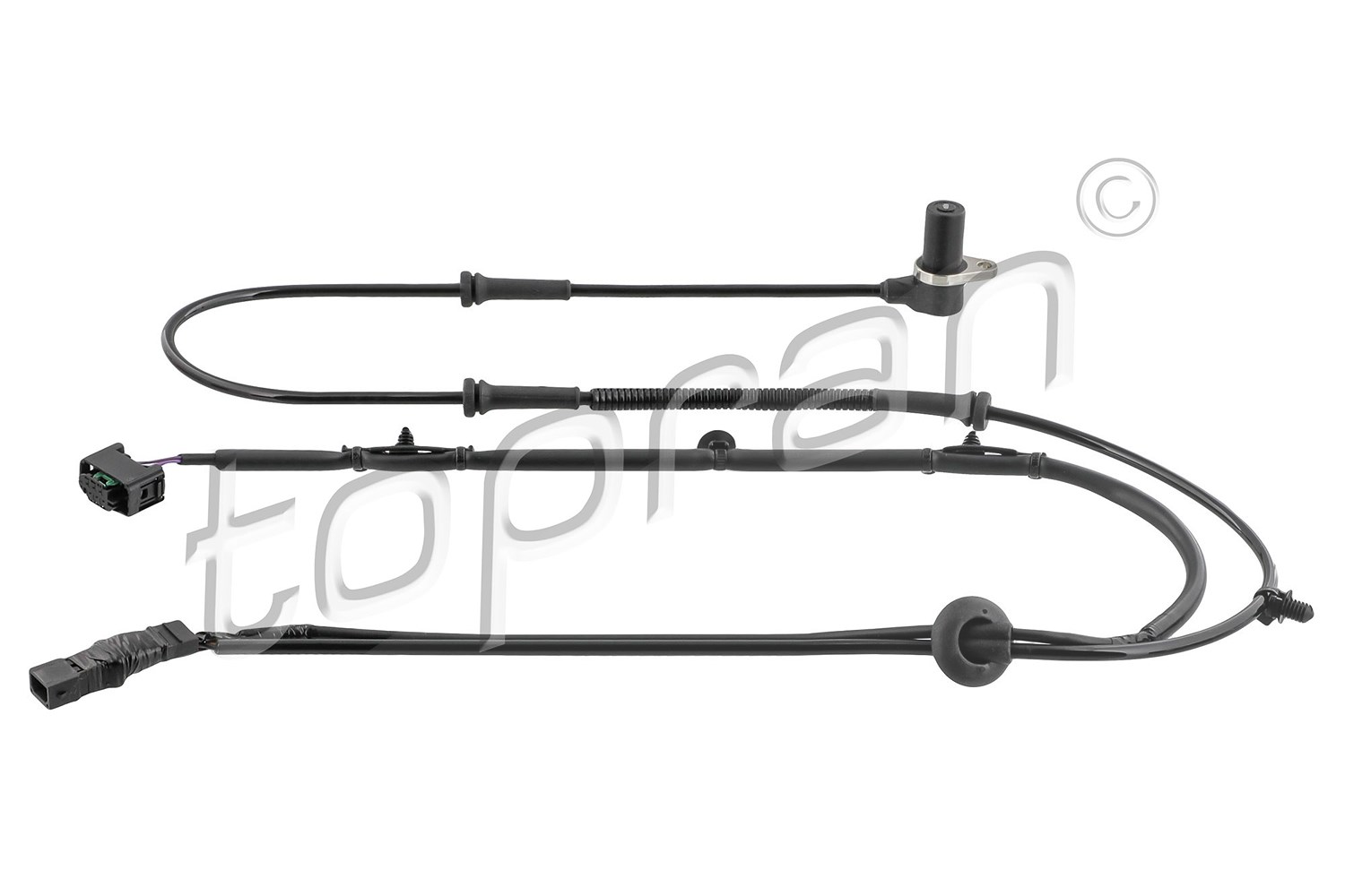 Topran Sensor, Raddrehzahl [Hersteller-Nr. 117171] für Seat, Audi
