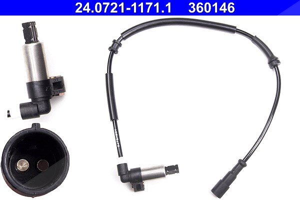 Ate Sensor, Raddrehzahl [Hersteller-Nr. 24.0721-1171.1] für Renault
