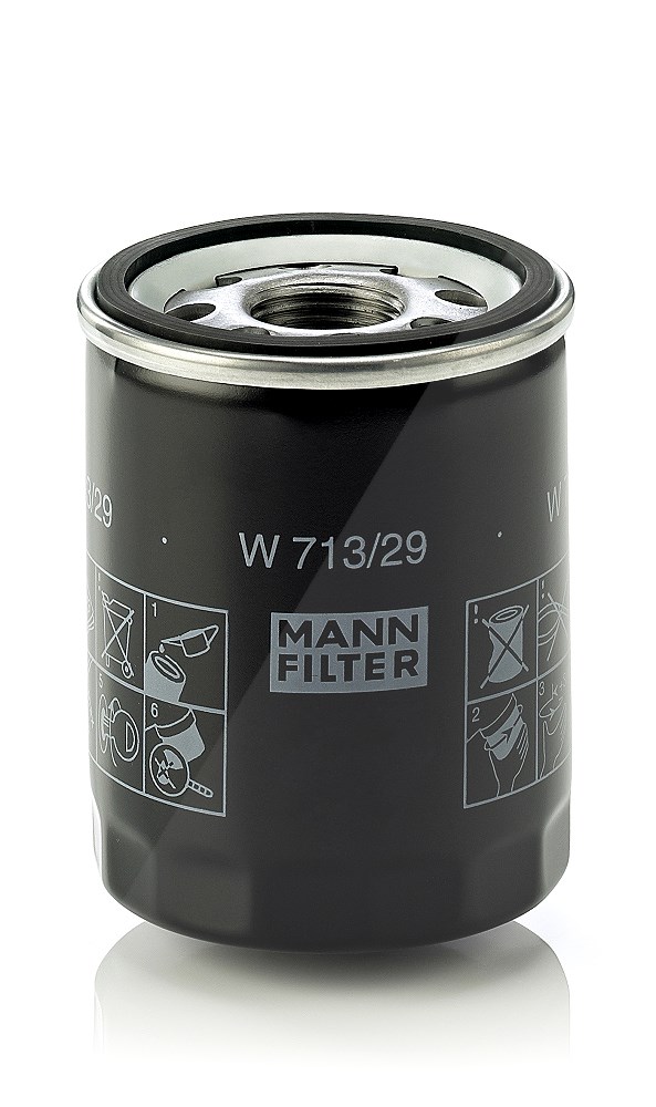 Mann-filter Ölfilter [Hersteller-Nr. W713/29] für Land Rover, Chrysler, Jaguar