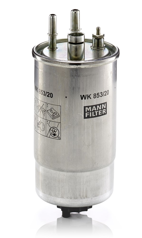 Mann-filter Kraftstofffilter [Hersteller-Nr. WK853/20] für Ford, Fiat