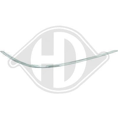 Diederichs Zier-/Schutzleiste, Stoßfänger [Hersteller-Nr. 1672162] für Mercedes-Benz