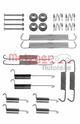 Metzger Autoteile Zubehörsatz Bremsbacken Trommelbremse [Hersteller-Nr. 105-0712] für VW