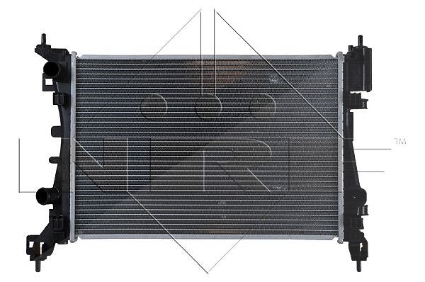 Nrf Kühler, Motorkühlung [Hersteller-Nr. 55341] für Opel, Vauxhall