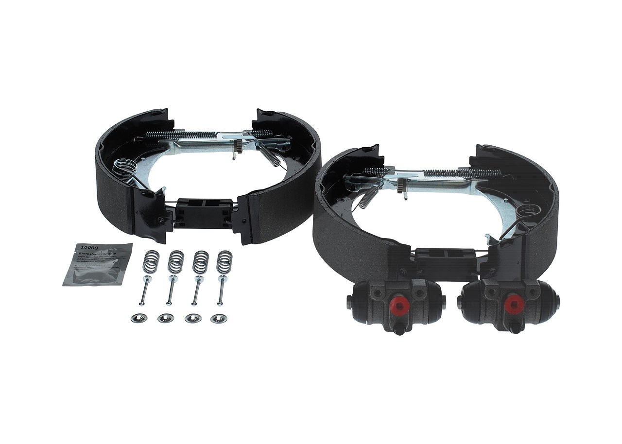 Bosch Bremsbackensatz [Hersteller-Nr. 0204114537] für Citroën, Peugeot, Fiat