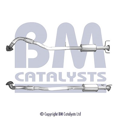 Bm Catalysts Abgasrohr [Hersteller-Nr. BM50748] für Opel, Chevrolet, Vauxhall