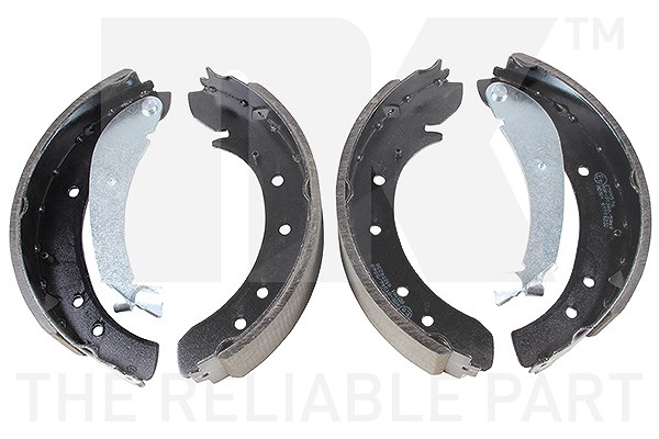 Nk Bremsbackensatz für Trommelbremse [Hersteller-Nr. 2799576] für Fiat, Citroën, Toyota, Peugeot