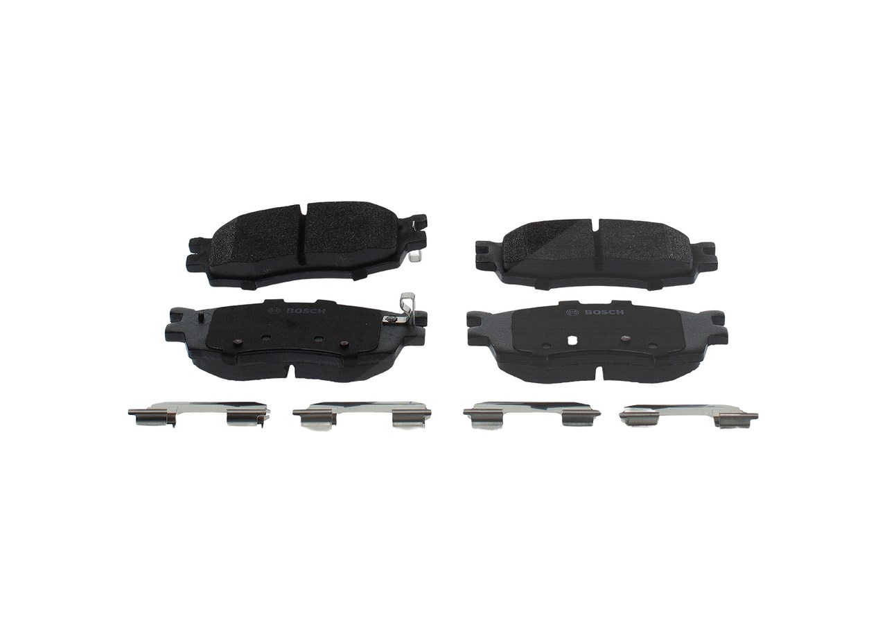 Bosch Bremsbelagsatz, Scheibenbremse [Hersteller-Nr. 0986494617] für Kia, Hyundai