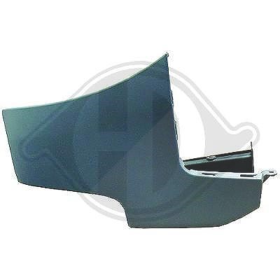 Diederichs Stoßfänger [Hersteller-Nr. 4013769] für Citroën, Peugeot