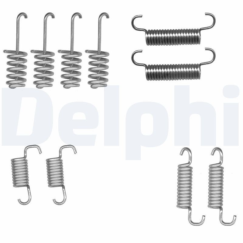 Delphi Zubehörsatz, Feststellbremsbacken [Hersteller-Nr. LY1404] für Mercedes-Benz, VW