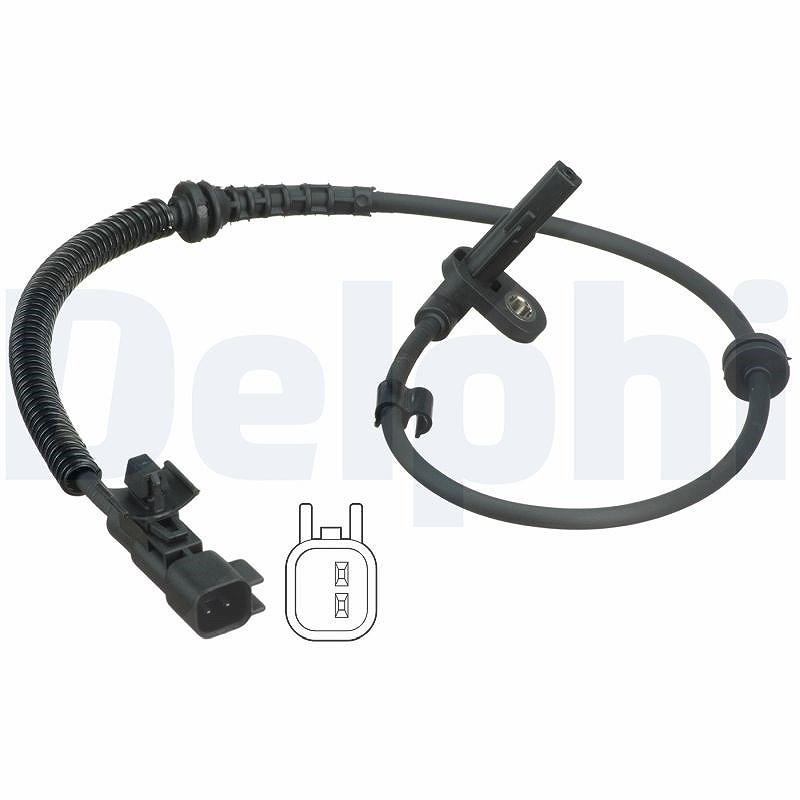 Delphi Sensor, Raddrehzahl [Hersteller-Nr. SS20362] für Chevrolet