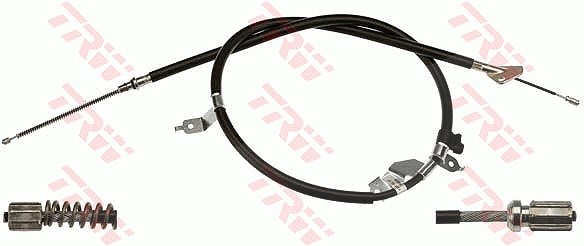 Trw Seilzug, Feststellbremse [Hersteller-Nr. GCH620] für Daihatsu, Toyota