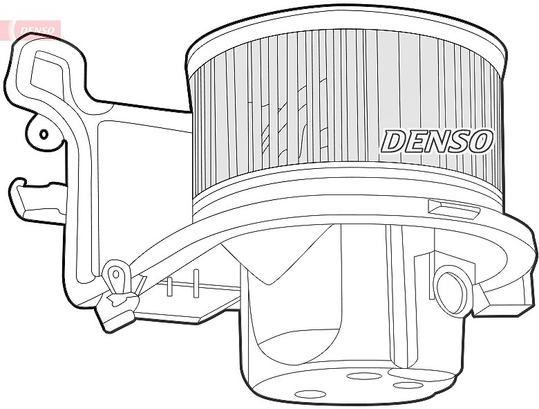Denso Innenraumgebläse [Hersteller-Nr. DEA07006] für Citroën, Renault