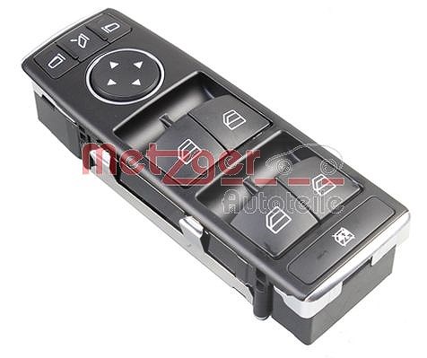 Metzger Autoteile Schalter, Fensterheber [Hersteller-Nr. 0916678] für Mercedes-Benz