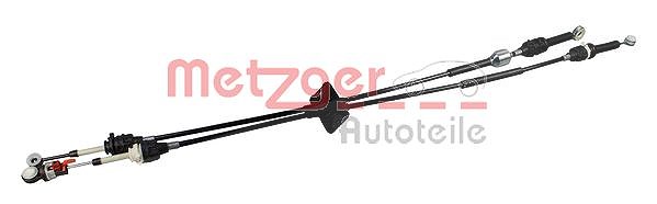 Metzger Autoteile Seilzug, Schaltgetriebe [Hersteller-Nr. 3150241] für Opel, Fiat, Renault