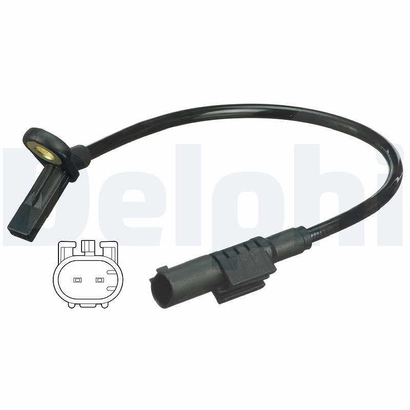 Delphi Sensor, Raddrehzahl [Hersteller-Nr. SS20339] für Mercedes-Benz