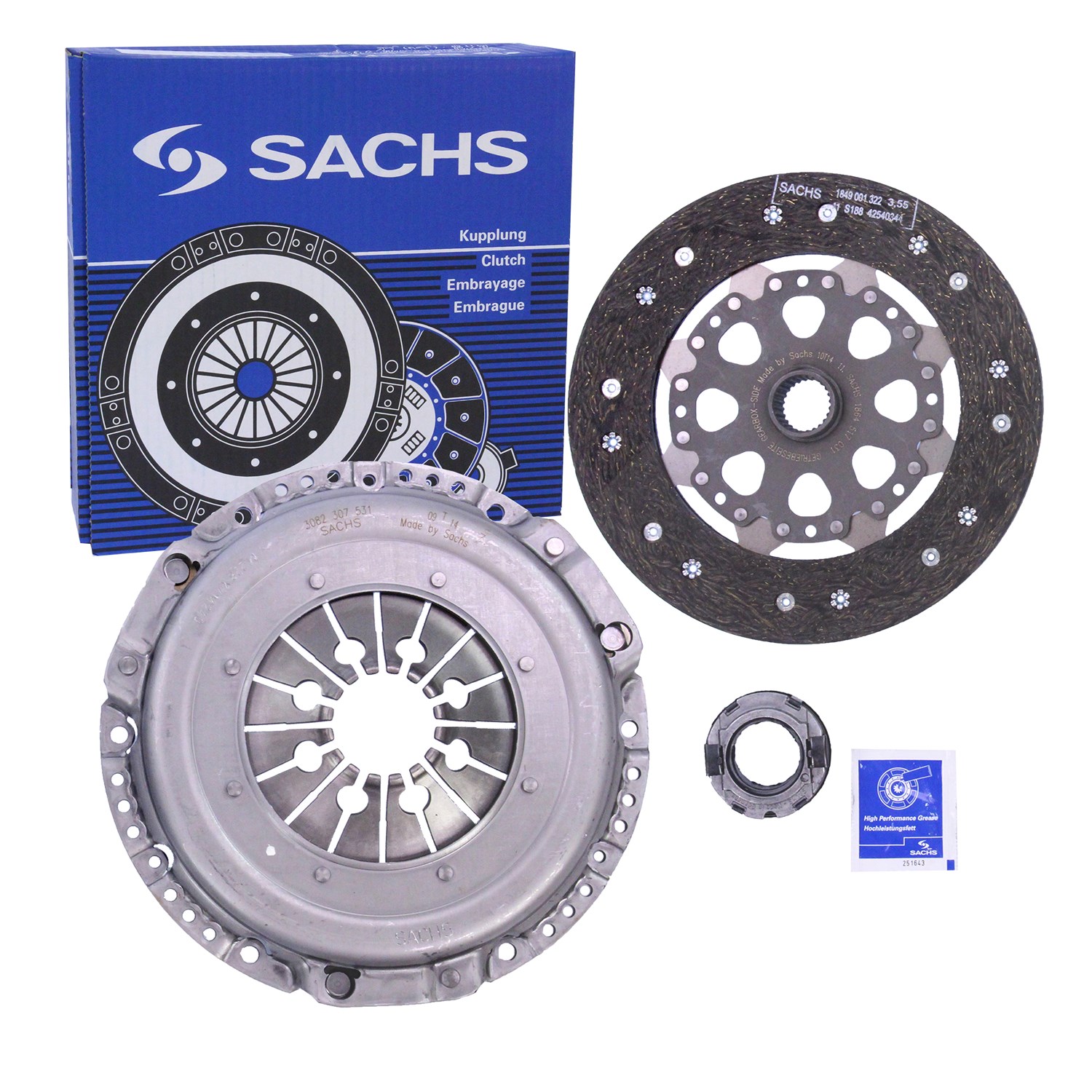 Sachs Kupplungssatz [Hersteller-Nr. 3000824202] für Mercedes-Benz
