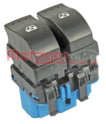Metzger Autoteile Schalter, Fensterheber [Hersteller-Nr. 0916348] für Renault