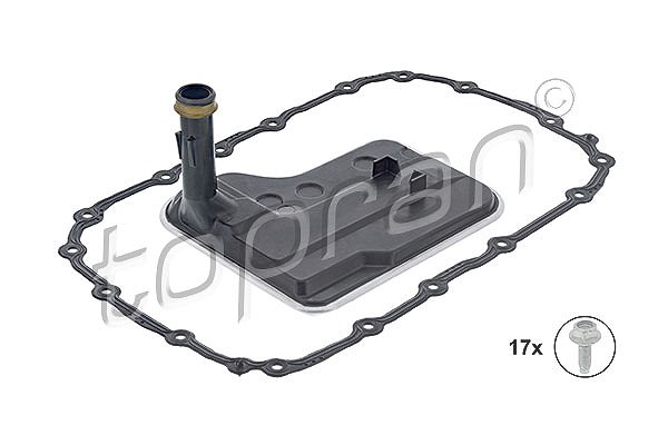 Topran Hydraulikfiltersatz, Automatikgetriebe [Hersteller-Nr. 502753] für BMW