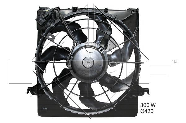 Nrf Lüfter, Motorkühlung [Hersteller-Nr. 47730] für Kia