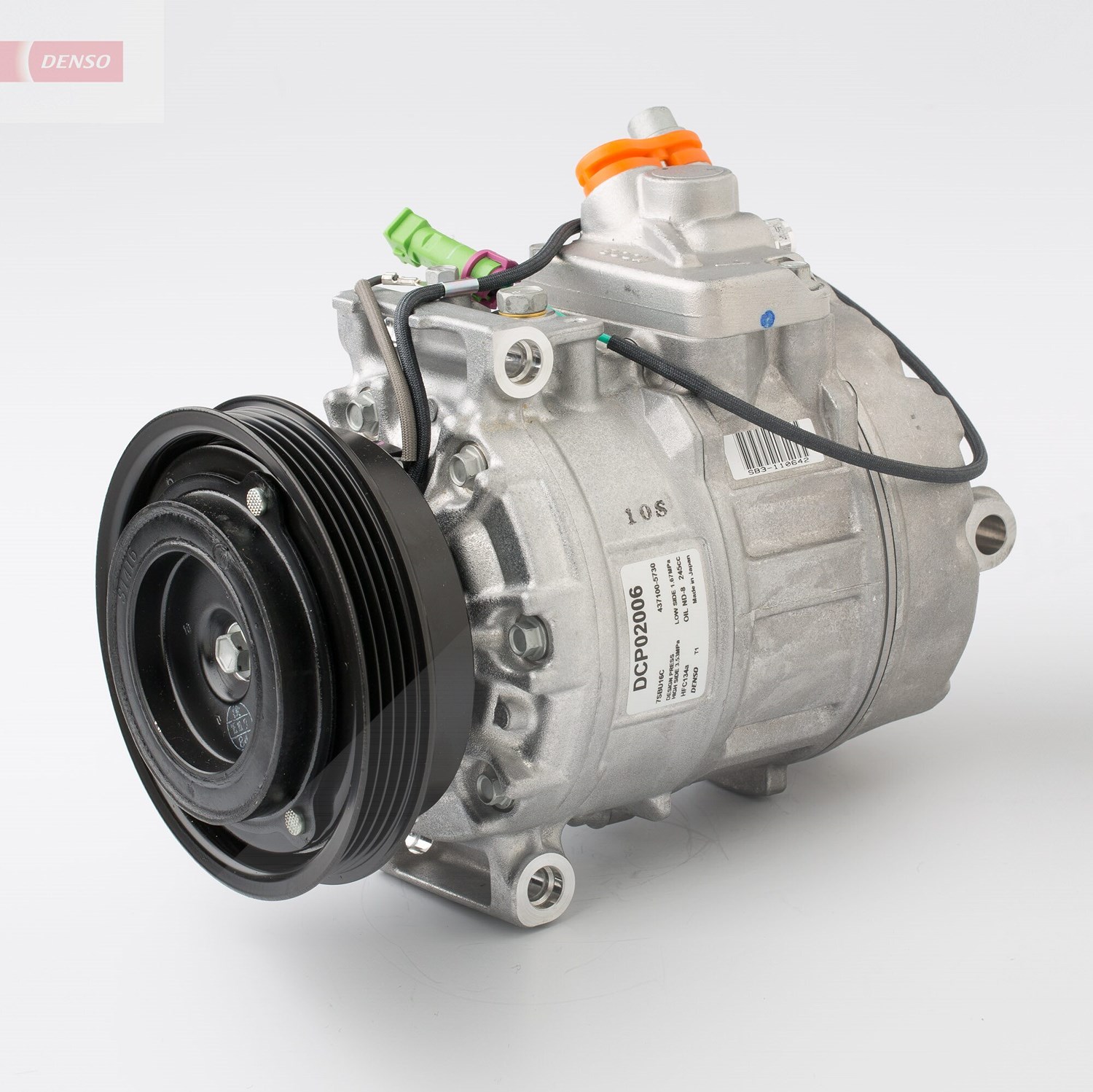 Denso Kompressor, Klimaanlage [Hersteller-Nr. DCP02006] für VW, Audi, Skoda