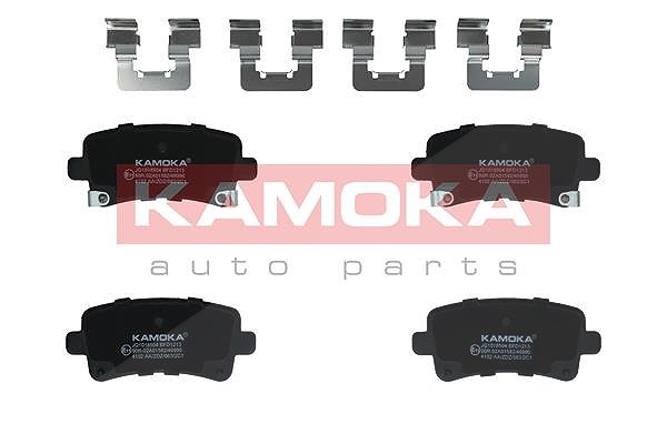 Kamoka Bremsbelagsatz, Scheibenbremse [Hersteller-Nr. JQ1018504] für Saab, Chevrolet, Opel