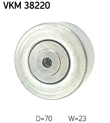 Skf Spannrolle, Keilrippenriemen [Hersteller-Nr. VKM38220] für BMW, Opel, Vauxhall