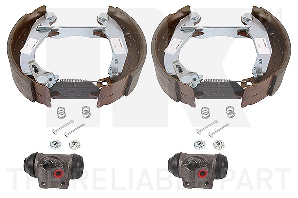 Nk Bremsensatz, Trommelbremse [Hersteller-Nr. 449937202] für Renault, Peugeot