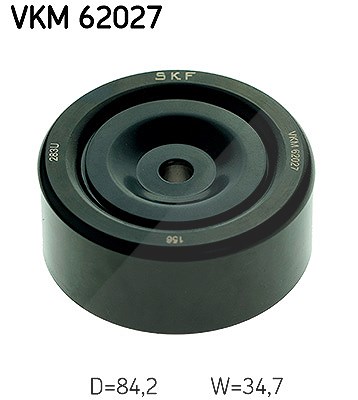 Skf Spannrolle, Keilrippenriemen [Hersteller-Nr. VKM62027] für Nissan