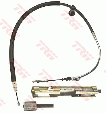 Trw Seilzug, Feststellbremse [Hersteller-Nr. GCH693] für Mercedes-Benz