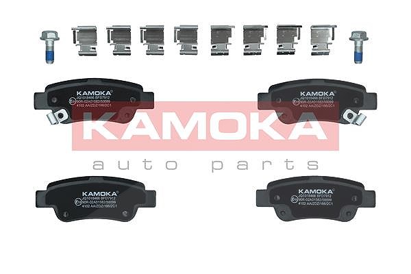 Kamoka Bremsbelagsatz, Scheibenbremse [Hersteller-Nr. JQ1018466] für Honda