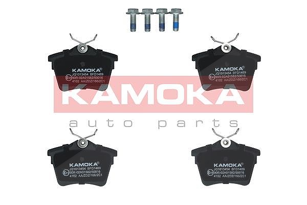 Kamoka Bremsbelagsatz, Scheibenbremse [Hersteller-Nr. JQ1013454] für Peugeot, Citroën