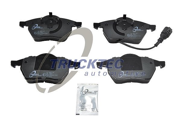 Trucktec Automotive Bremsbelagsatz, Scheibenbremse [Hersteller-Nr. 07.35.104] für Skoda, VW, Audi, Seat