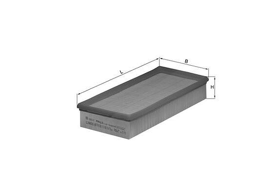 Mahle Luftfilter [Hersteller-Nr. LX408] für Proton, Alpina, BMW