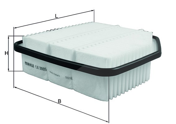 Mahle Luftfilter [Hersteller-Nr. LX3005] für Lexus, Toyota