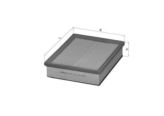 Mahle Luftfilter [Hersteller-Nr. LX1078] für Fiat