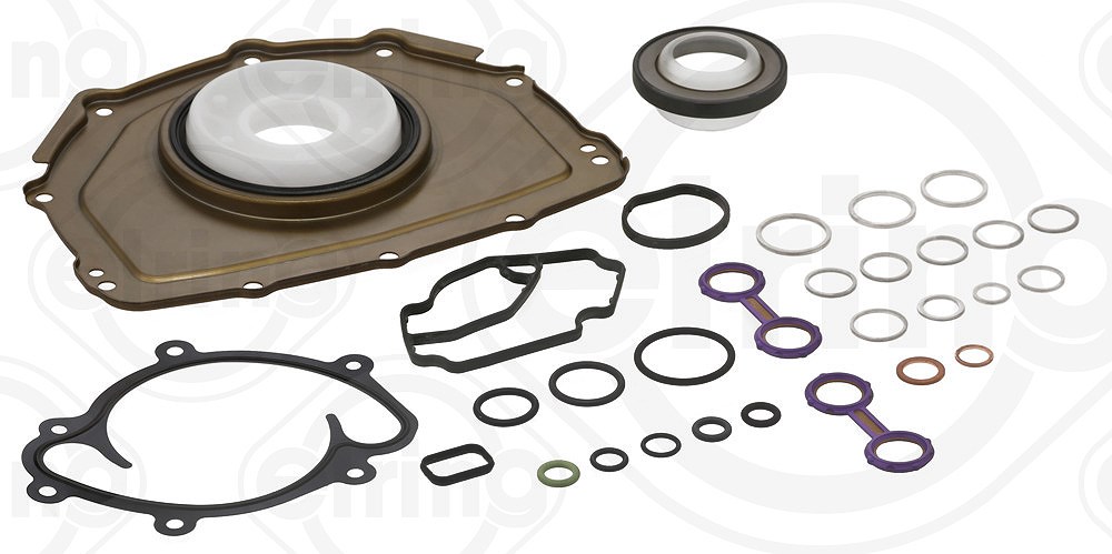 Elring Dichtungssatz, Kurbelgehäuse [Hersteller-Nr. 542.041] für Chrysler, Jeep, Mercedes-Benz