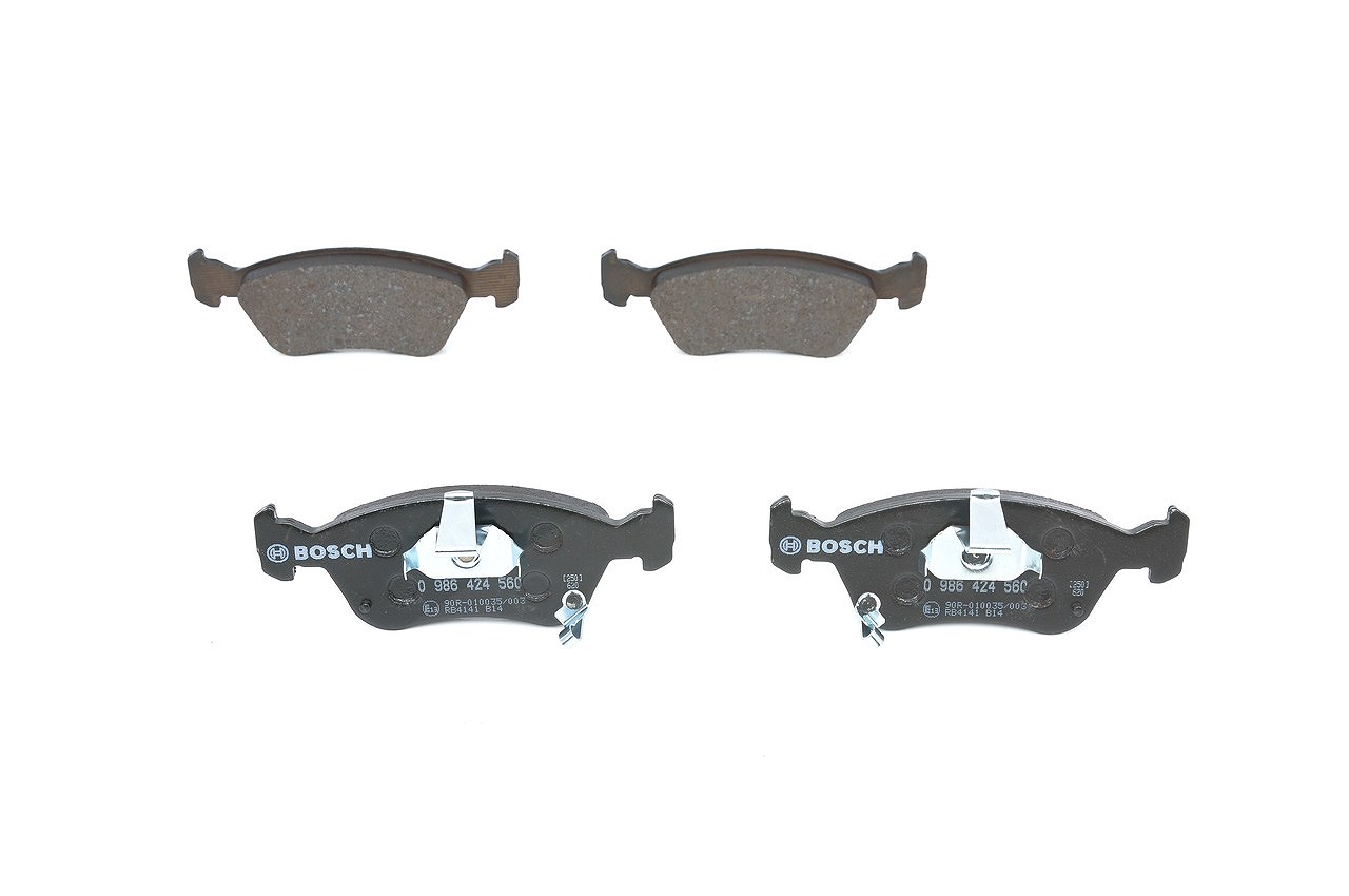 Bosch Bremsbelagsatz, Scheibenbremse [Hersteller-Nr. 0986424560] für Toyota