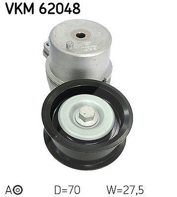 Skf Spannrolle, Keilrippenriemen [Hersteller-Nr. VKM62048] für Infiniti, Nissan