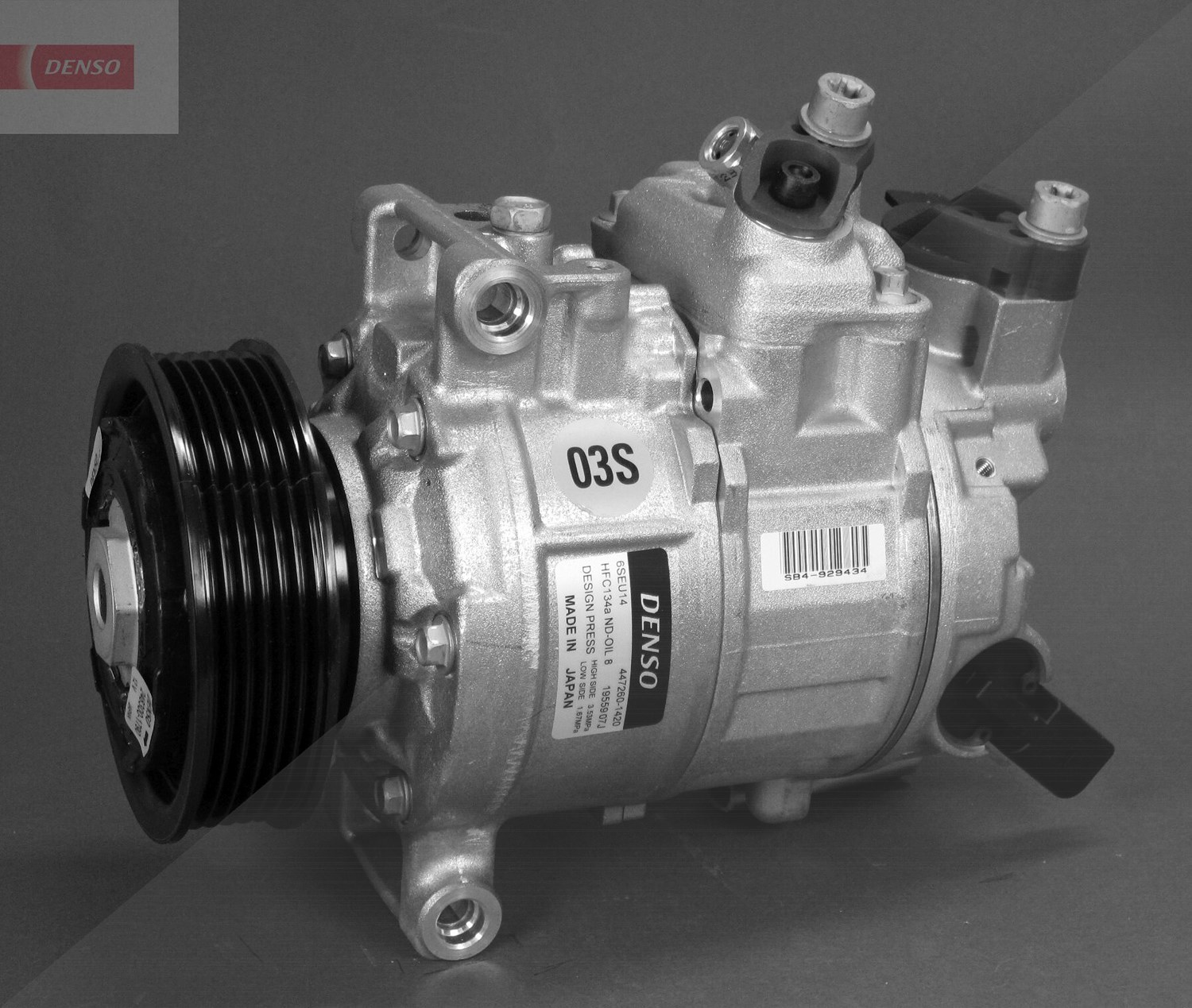 Denso Kompressor, Klimaanlage [Hersteller-Nr. DCP02042] für Audi, Seat