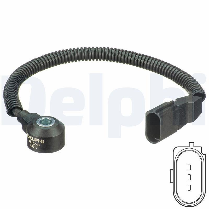 Delphi Klopfsensor [Hersteller-Nr. AS10243] für VW, Skoda