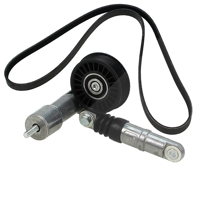 Bestprice Satz Riemenspanner + Keilrippenriemen [Hersteller-Nr. 10670890] für Audi, VW, Skoda